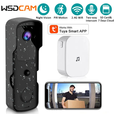 DoorCam WiFi Smart Door Camera for Home Security | CRM TECH