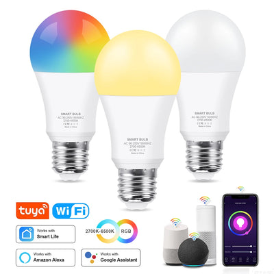 VoiceLume: Tuya WiFi Smart Light Bulb for Your Home | CRM TECH